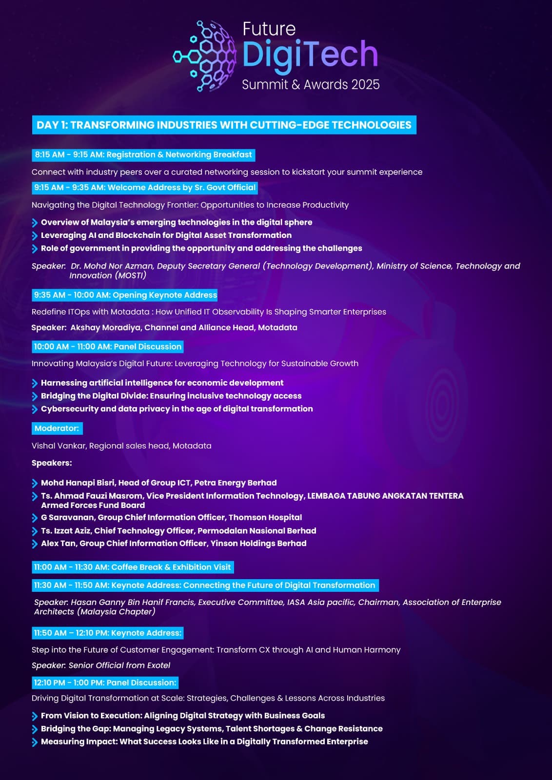 Agenda Poster 5