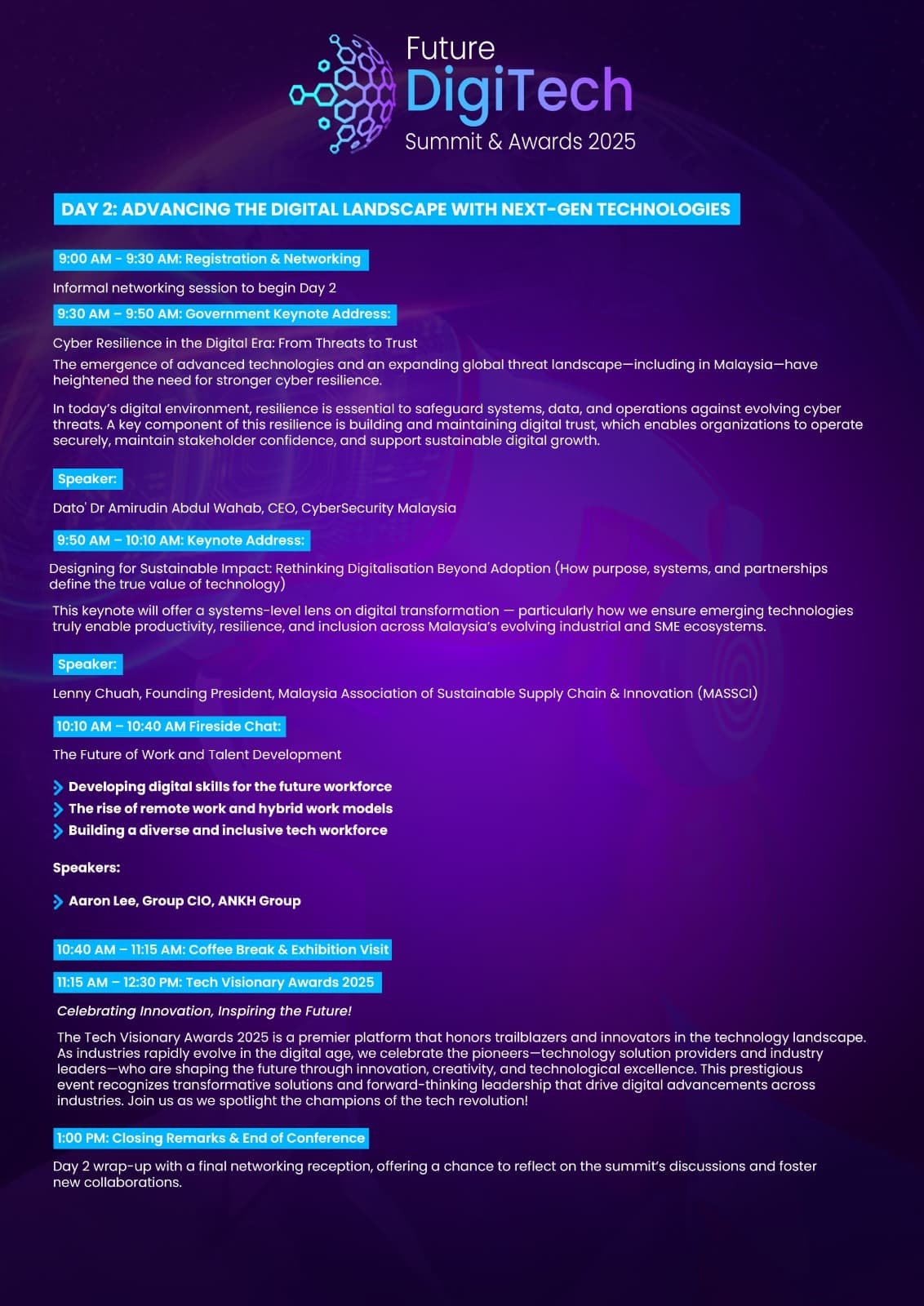 Agenda Poster 7